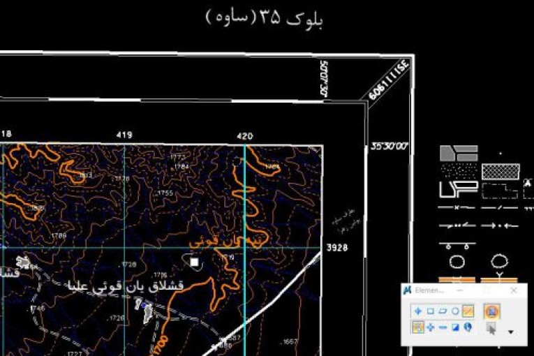 فروش انواع نقشه های توپوگرافی رقومی 25000 ایران،نقشه رقومی 1:25000،نقشه توپوگرافی رقومی و اسکن شده