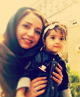 عکس شبنم قلی خانی به همراه دخترش